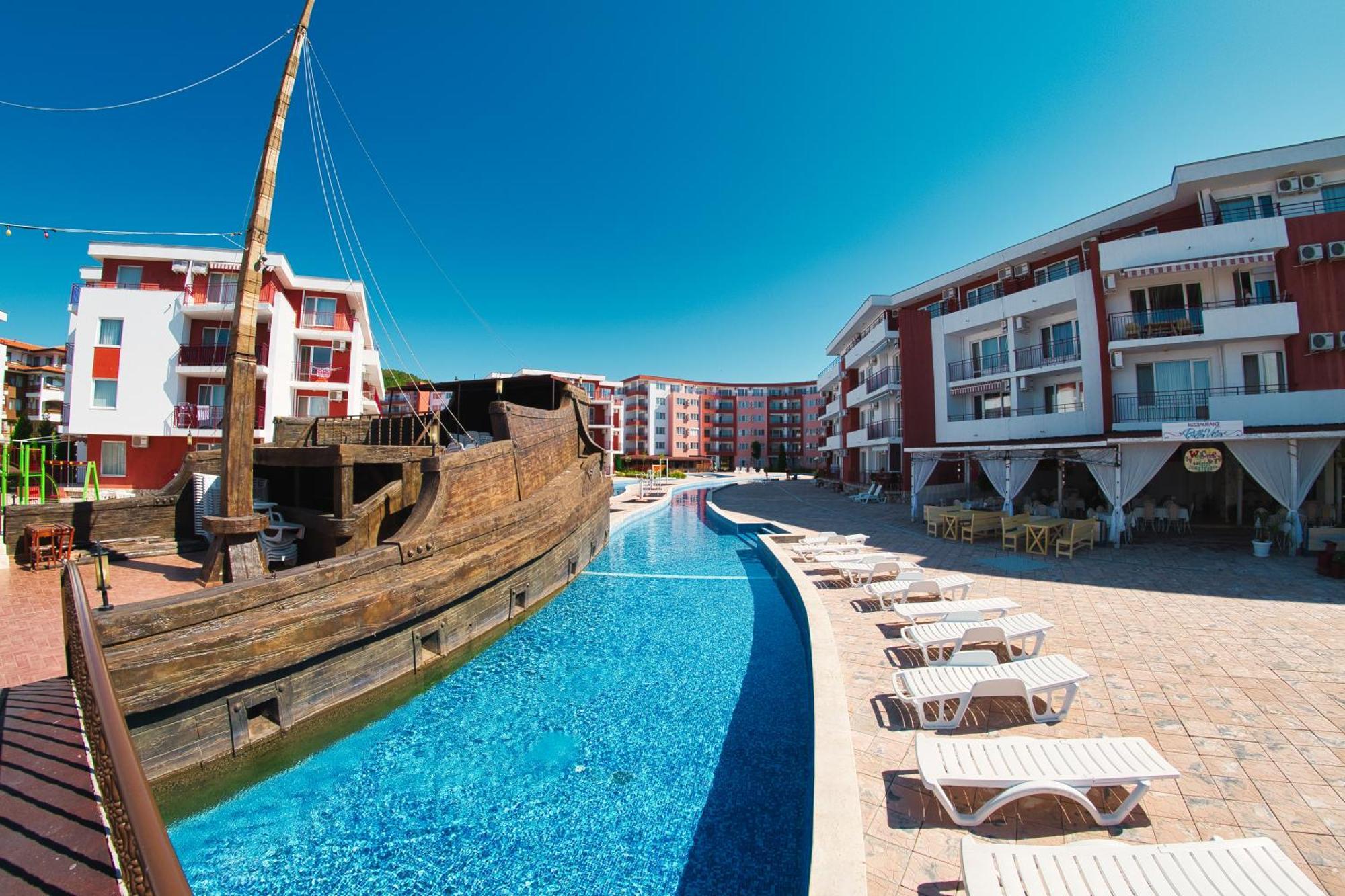 Privillege Fort Noks Beach Apartments Elenite Exteriör bild